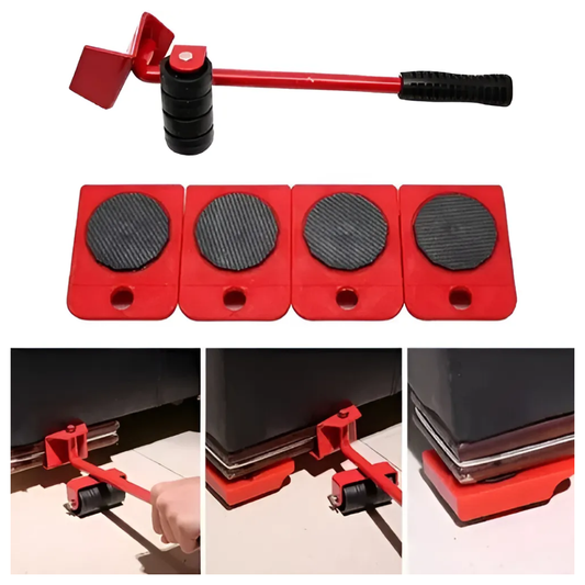 Set de Ruedas para Transporte y Movimiento de Muebles